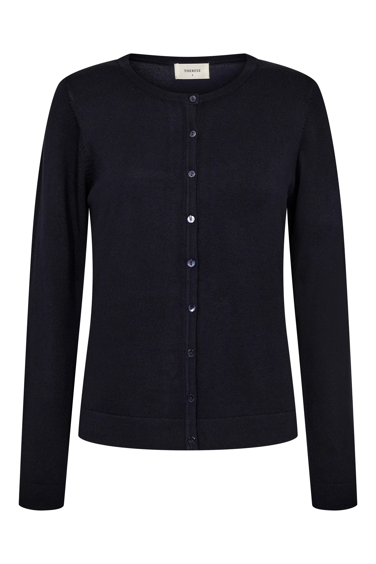 Leda - Basic cardigan med knapper - Image 7