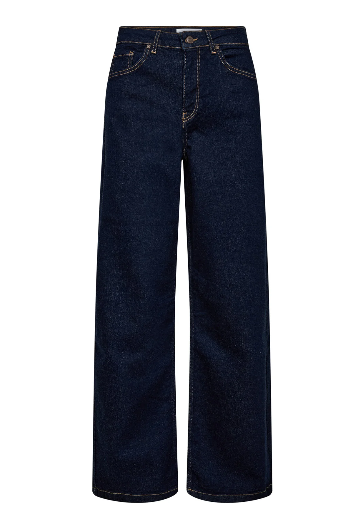 Mynthe - Strækbare denim jeans med brede ben - Image 5