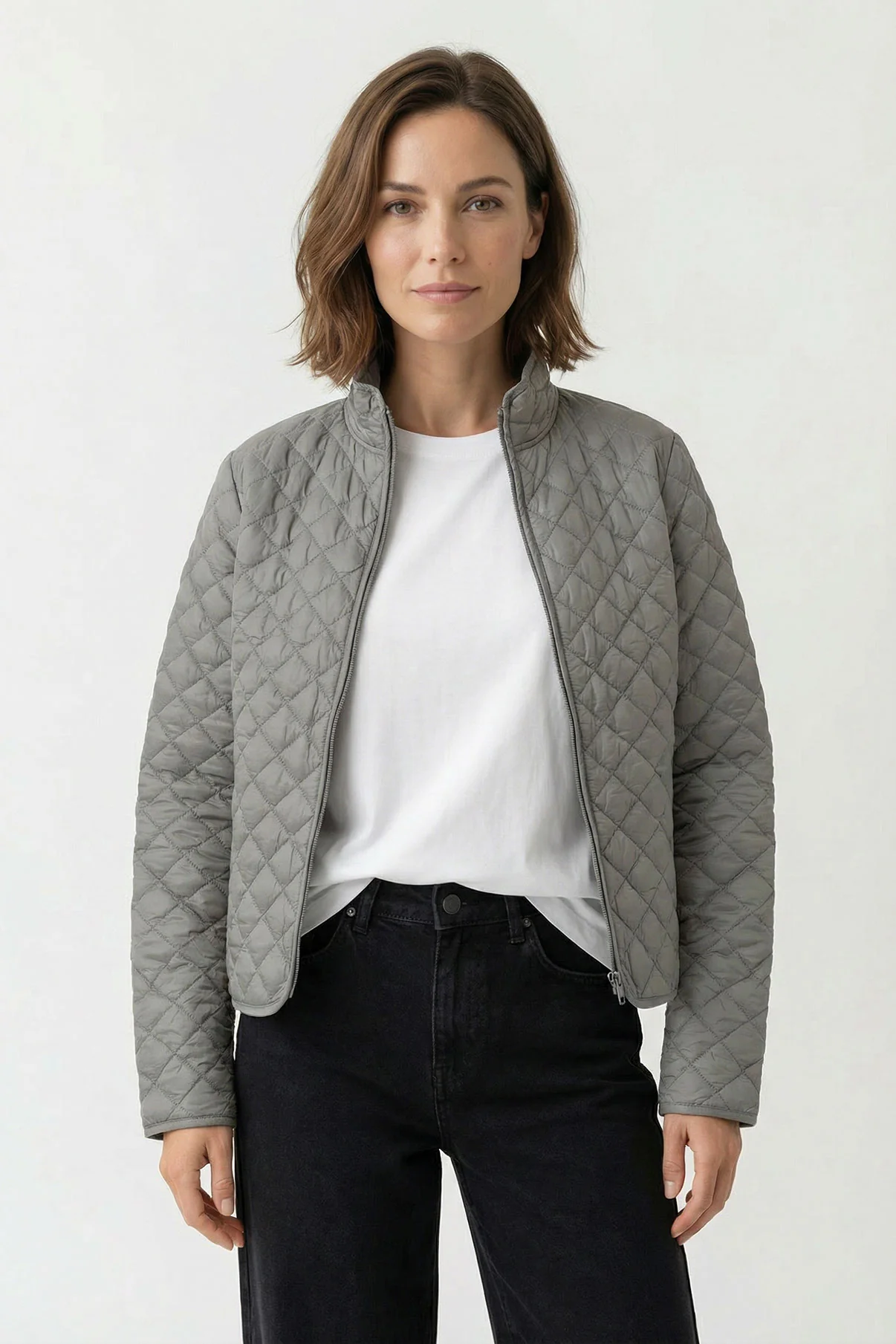 Soff - Quiltet jakke med lommer - Image 7