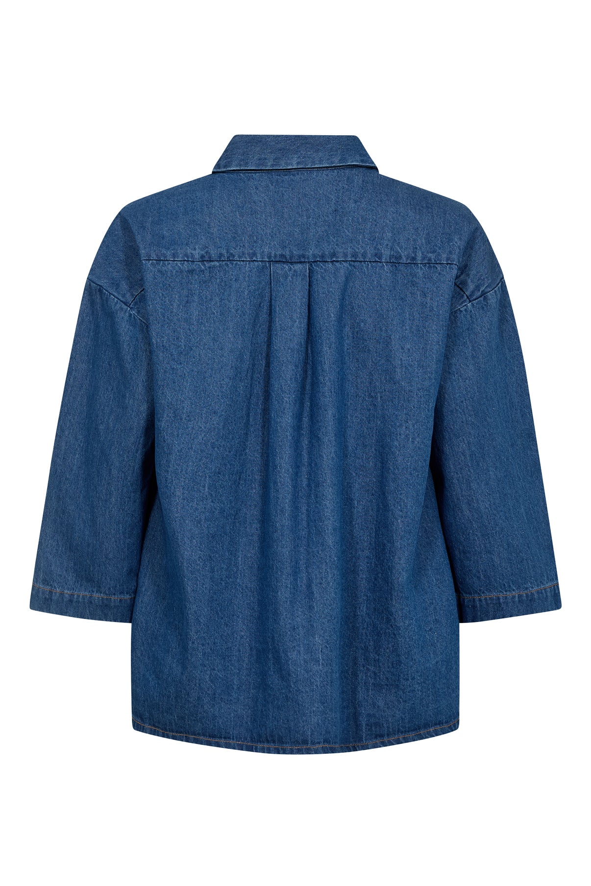 Adda - Denim skjorte med trekvartærmer - Image 6
