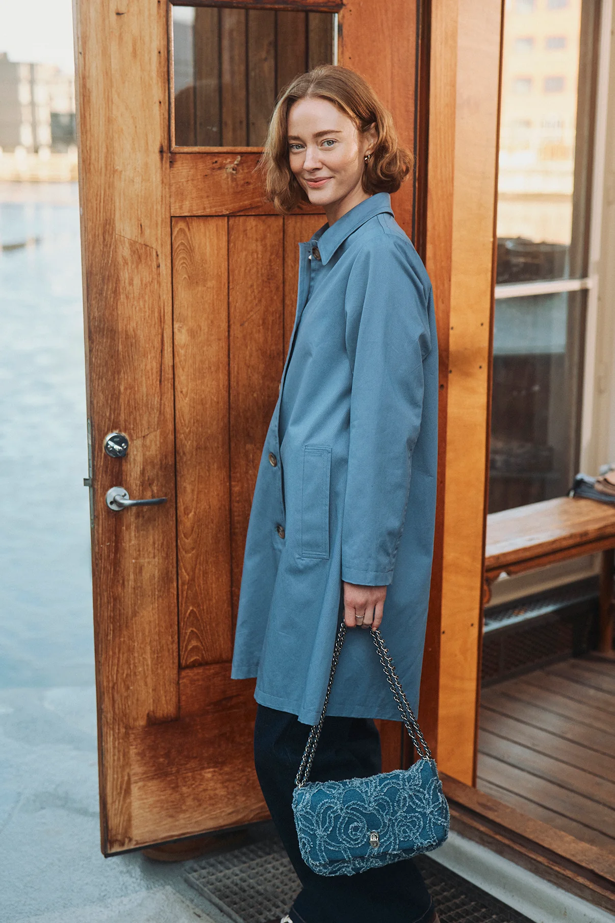 Elena - Trenchcoat med lommer - Image 11
