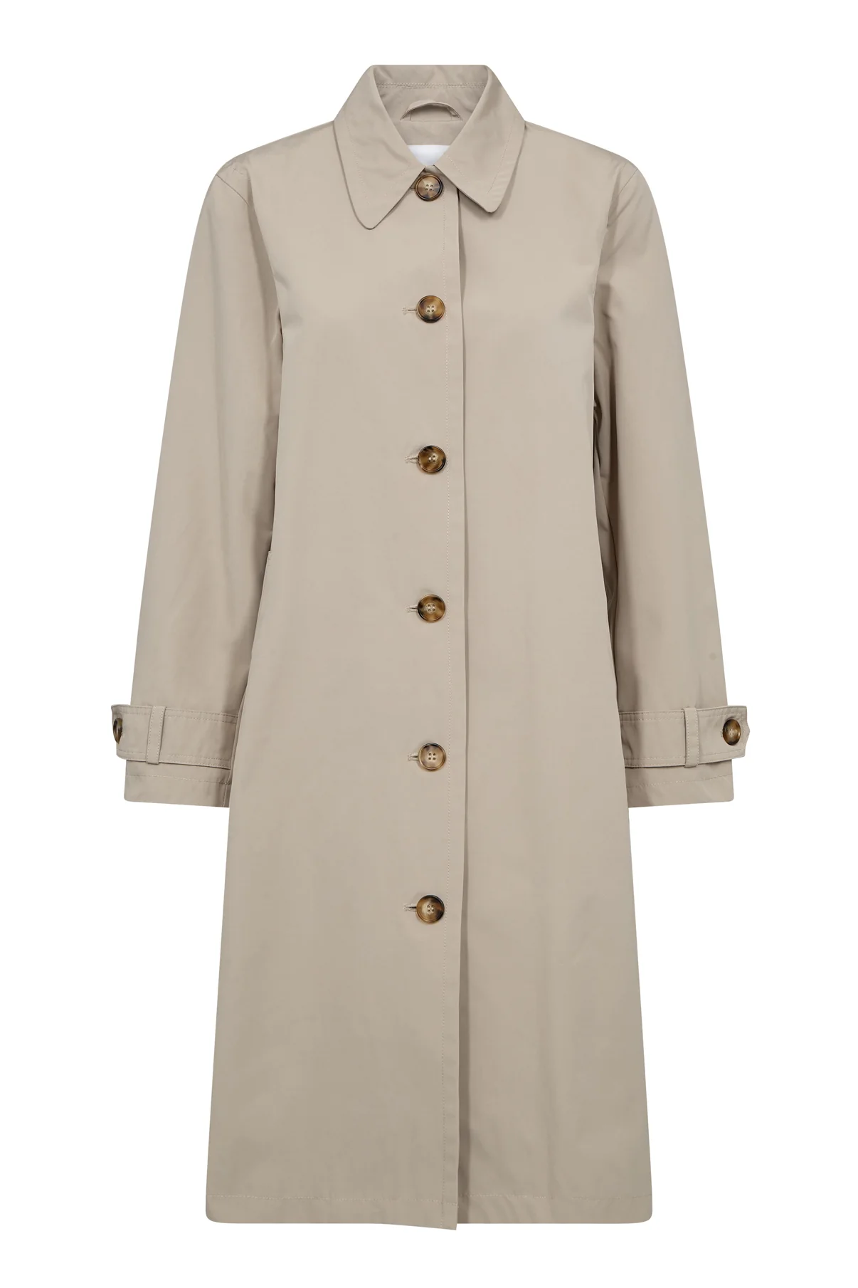 Ibi - Oversize trenchcoat med lommer - Image 5