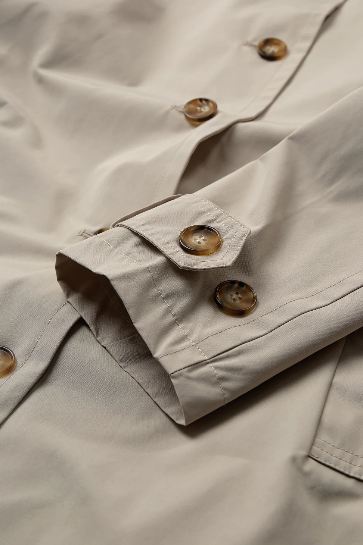 Ibi - Oversize trenchcoat med lommer - Image 7