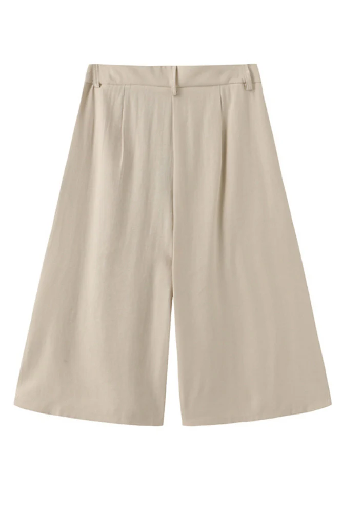 Valgerd - Lange løse shorts med læg - Image 3