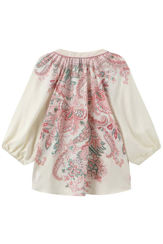 Violetta - Let bluse med 3/4 ærmer - Image 3