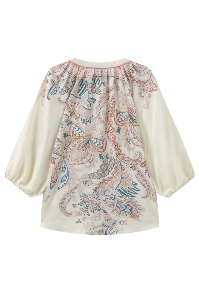 Violetta - Let bluse med 3/4 ærmer - Image 6