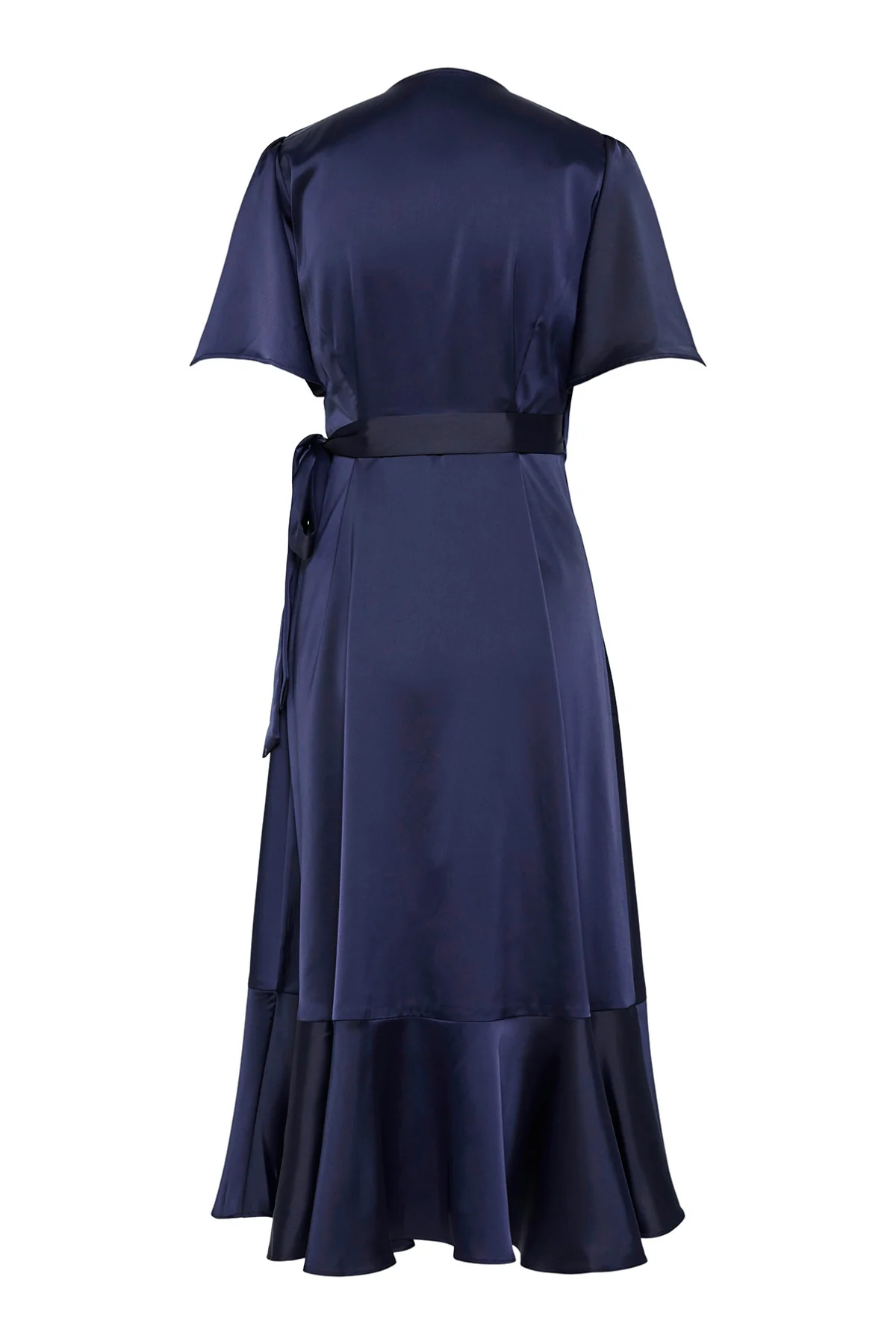 YAS YASTHEA 2/4 MIDI WRAP DRESS - Image 3